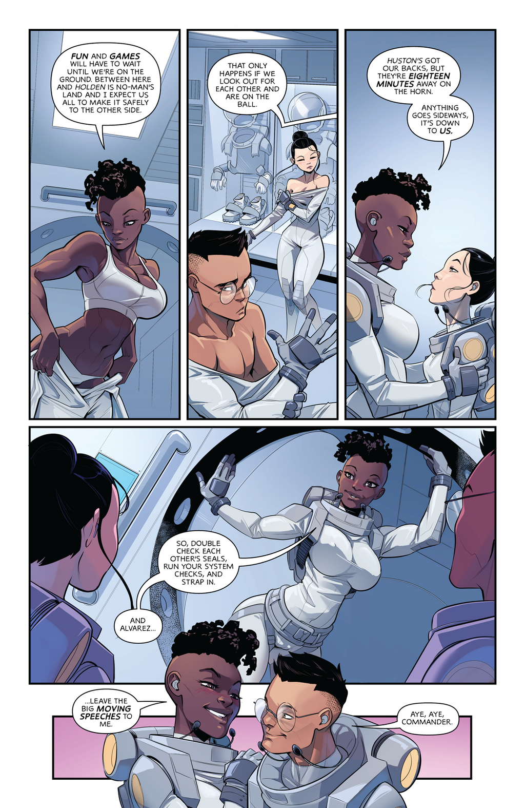 A Polycule of Mars part 1