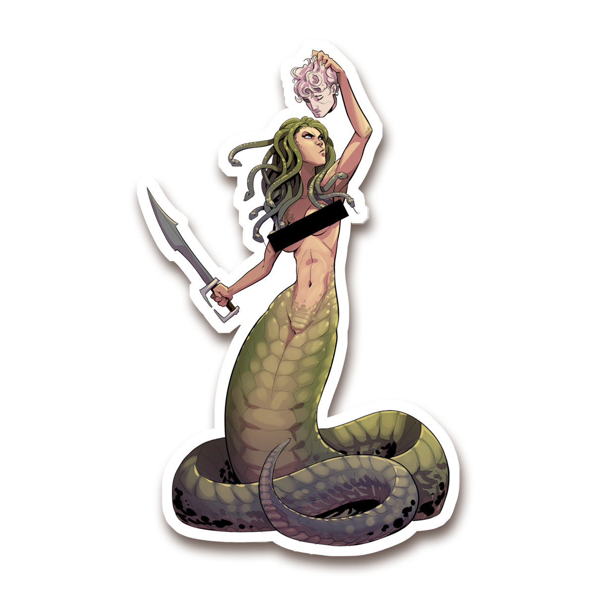 Gorgon Sticker