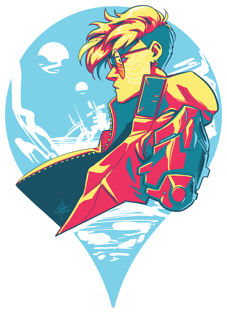 Vash Sticker